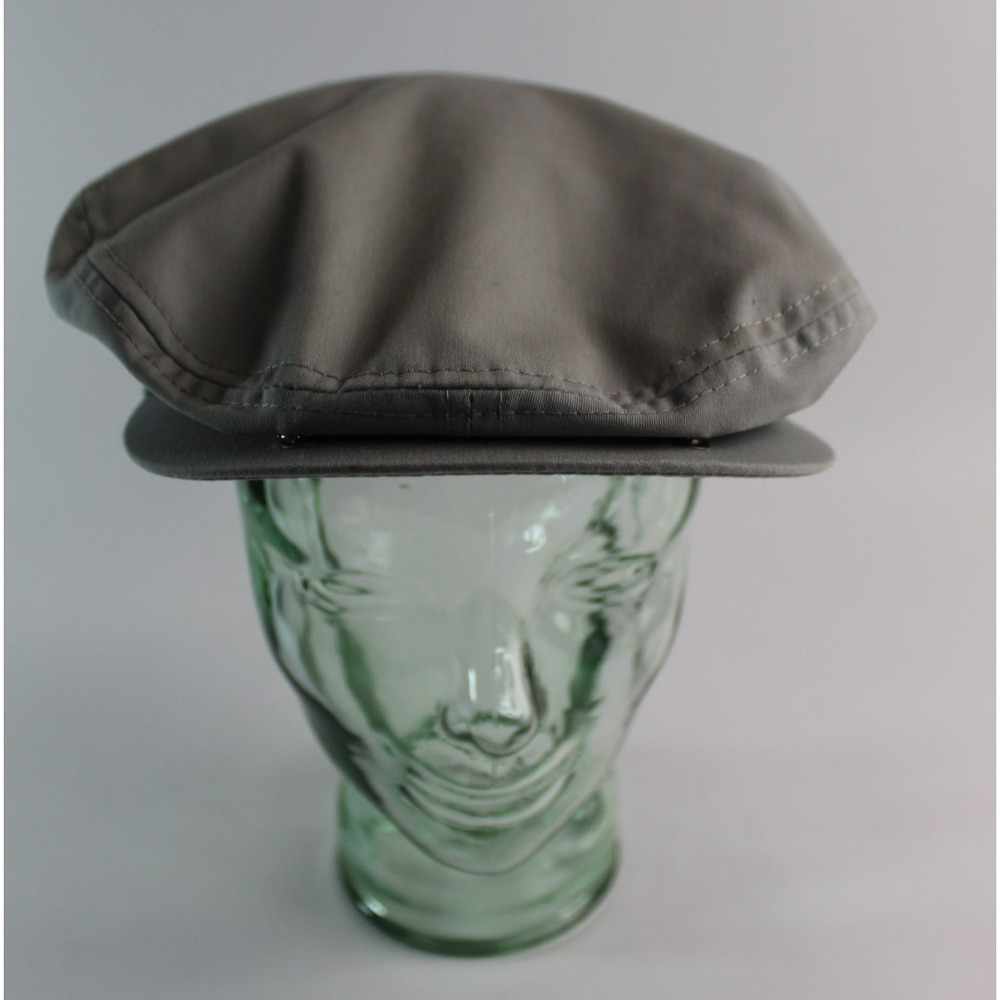 Vintage Newport Cabbie Newsboy Flat Cap Beige Universal 1980's